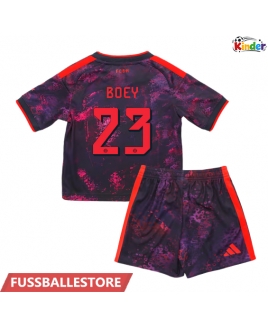 Günstige Bayern Munich Sacha Boey #23 3rd trikot Kinder 2026-27 Kurzarm (+ Kurze Hosen)